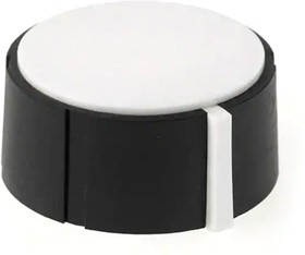 1104, CONTROL KNOB, TPE, ROUND, 29.2MM