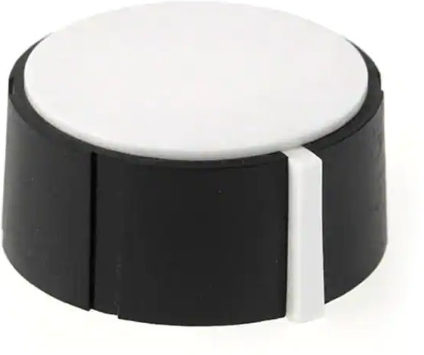 1104, CONTROL KNOB, TPE, ROUND, 29.2MM
