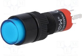 V10Y-11Z-24B, Переключатель: кнопочный, Пол: 2, SPDT, 0,5A/250ВAC, 1A/24ВDC, IP40