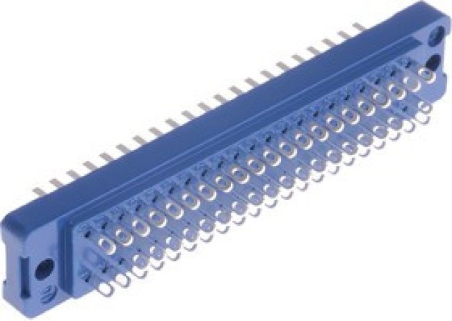 P-1660BA(09), 1600 60 Way Cable Mount D-sub Connector Plug, 2.5mm Pitch
