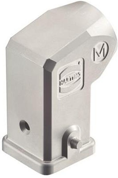 19440031643, Han-INOX Heavy Duty Power Connector Hood, M20 Thread 19440031643, Han-INOX Heavy Duty Power Connector Hood, M20 Thread