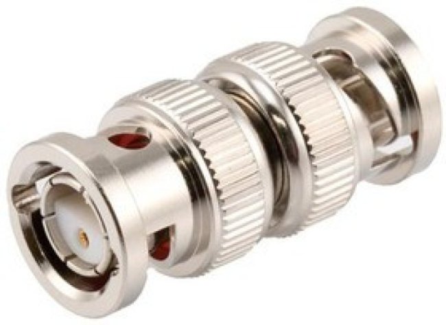 LCAD30024, RF ADAPTER, BNC PLUG-PLUG, 78 OHM