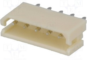 NX2504-05SMS, Провод-плата, гнездо, "папа", A2506, 2,5мм, PIN: 5, THT, 250В, 3А