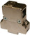 982-025-020R121, D-Sub Backshells 25P TOP/90 DEG ENTRY METALIZED PLASTIC