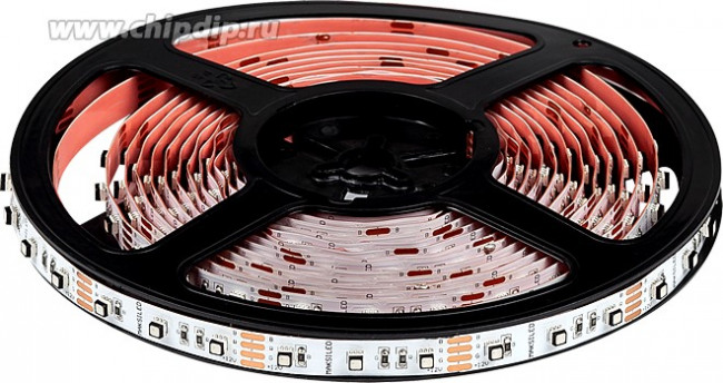 ML-R60-3535-RGB-S, Cветодиодная лента, RGB, 12В, 60д/м, 14Вт/м, IP20, 10.2мм, 1м MAKSILED