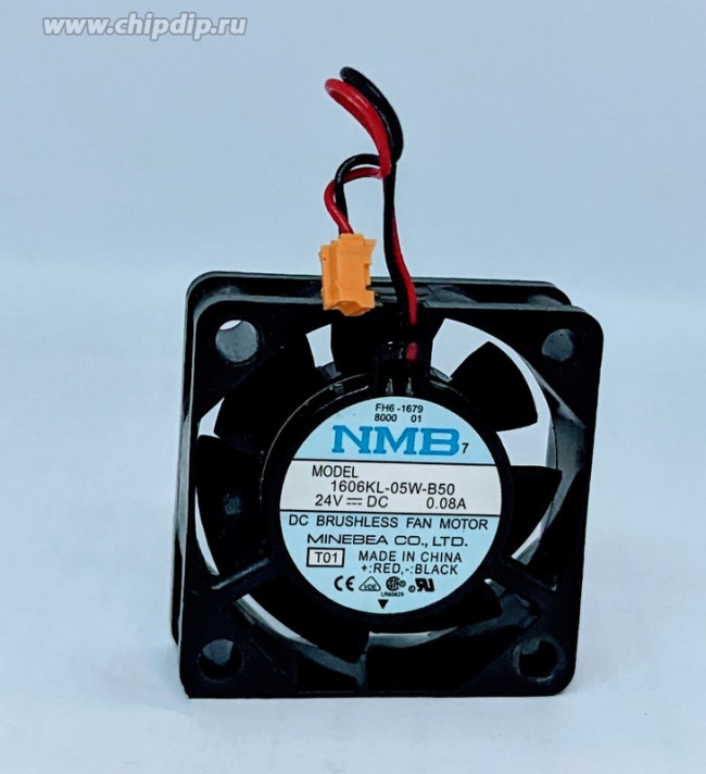 Вентилятор NBM 1606kl-05w-b50 24v, 0,08A NMB 40x15