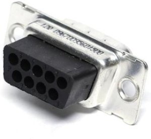 09670095601500, D-Sub Standard Connectors MIN D MA STR NONMAG 9P CRIMP NO AC