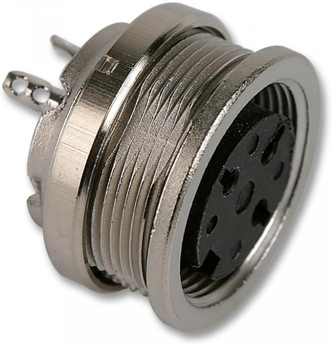 C091-31N012-2002, Amphenol C 091 D Series, 12 Pole Din Socket Socket, 3A, 150 V ac/dc IP67