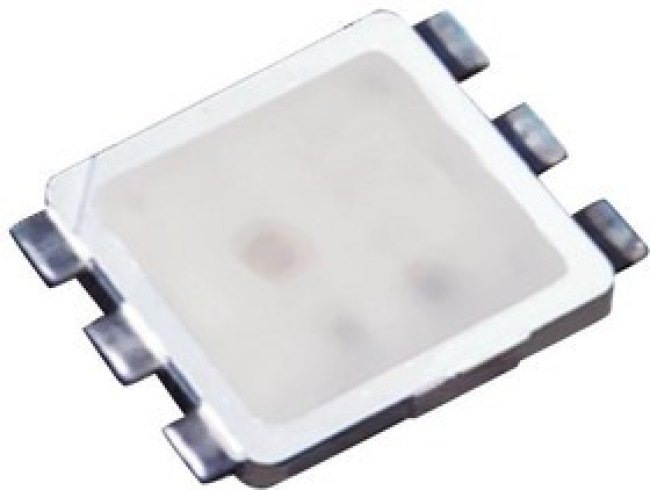SMLVN6RGB7W1, Светодиод, Красный, Зеленый, Синий, SMD (Поверхностный Монтаж), Прямоугольная SMLVN6RGB7W1, Светодиод, Красный, Зеленый, Синий, SMD (Поверхностный Монтаж), Прямоугольная