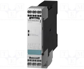 3UG4512-2BR20, Реле контроля напряжения, Монтаж DIN, Тип ВЫХ 1 DPDT