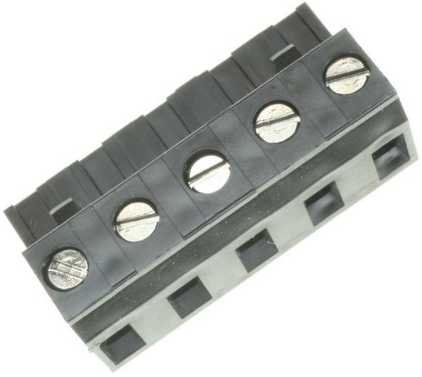 ELFP05210, Pluggable Terminal Blocks 5P RA 5.08MM PLUG
