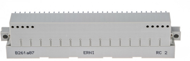 364918 / 364918-E, PRESS 128 Way 2.54mm Pitch, Type CD Class C2, 4 Row, Right Angle DIN 41612 Connector, Plug 364918 / 364918-E, PRESS 128 Way 2.54mm Pitch, Type CD Class C2, 4 Row, Right Angle DIN 41612 Connector, Plug