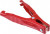 BU-X15400-2, Test Clips Red Battery Clip, Fully Insulated- 400 Amp