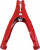 BU-X15400-2, Test Clips Red Battery Clip, Fully Insulated- 400 Amp