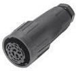 C016-10D017-003-1, Circular DIN Connectors FEMALE CABLE CONNECTOR 17+PE