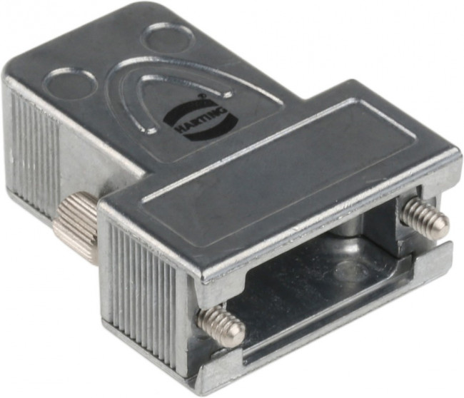 61030010010, D-SUB 9PIN INDUCOM METAL HOOD, TOP ENTRY, KNURLED SCREW 4-40UNC 44J9689