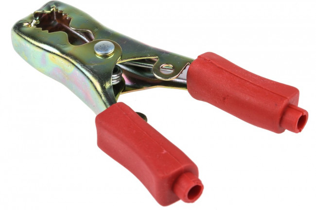 BU-115-2, Crocodile Clip, 40A, Red