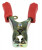 BU-115-2, Crocodile Clip, 40A, Red