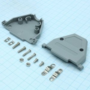 L-KLS1-DB-37P-L-G, корпус для D-SUB разьема 37 pin с удл.винтами / DPT-37C (KLS1-DB-37P-L-G)