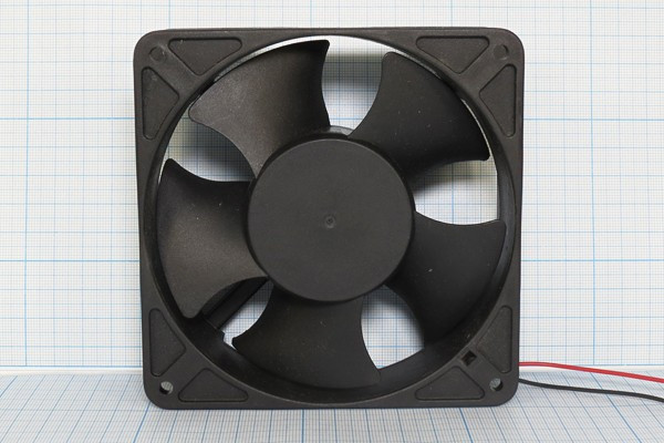 Вентилятор 12В , шариковый подшипник, 3100об/мин; №ВН402B вент 120x120x38\ 12В\0,57А\2L\ШП\ KD1212PMB1-6A\ Вентилятор 12В , шариковый подшипник, 3100об/мин; №ВН402B вент 120x120x38\ 12В\0,57А\2L\ШП\ KD1212PMB1-6A\