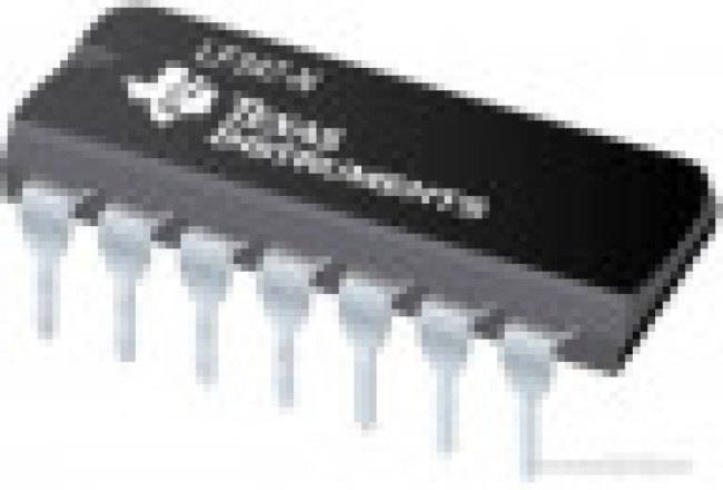 LF347N, Op Amp Quad High Speed Amplifier ±18V 14-Pin PDIP Tube