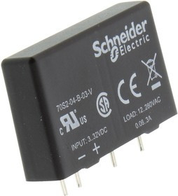 70S2-04-B-03-V, SSR, PCB MOUNT, 140VAC, 32VDC, 3A