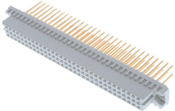 1-148167-5, DIN 41612 Connectors RCPT 64P TYPE C VERT GRAY