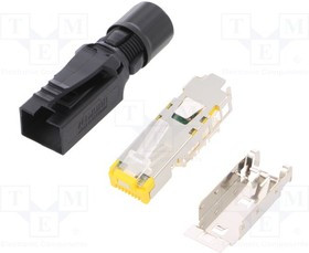7000-74011-0000000, Вилка, RJ45, PIN: 8, Кат: 6, экранированный, Конф: 8p8c, 26AWG-22AWG