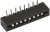 FPC-8R (DS1020-8 R), Гнездо угловое на сверхплоский шлейф 8 контактов