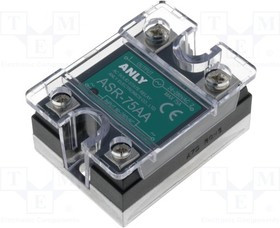ASR-75AA, Реле: полупроводниковое, Uупр: 80-280ВAC, 75А, 24-280ВAC