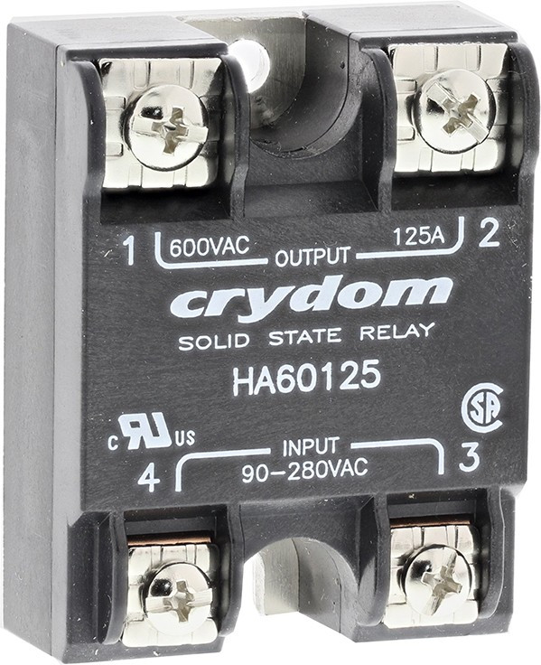 HA60125, Solid State Relays - Industrial Mount 125A 660VAC AC