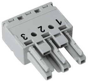 770-243, TERMINAL BLOCK, PLUGGABLE, 3POS, 12AWG