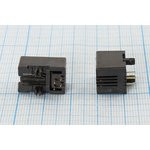 Разъем телефонный 4P4C розетка, контакты 4P, на плату/угловой, T4-4P4C