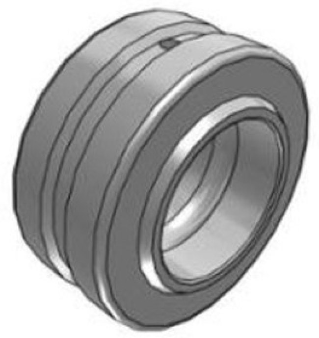 GEZ 008 ES 12.7mm Bore Spherical Bearing, 22.225mm O.D