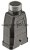 19127080411, Han-Compact Heavy Duty Power Connector Hood, M25 Thread 19127080411, Han-Compact Heavy Duty Power Connector Hood, M25 Thread