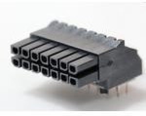 0447641401, Conn Wire to Board RCP 14 POS 3mm Solder RA Side Entry Thru-Hole Tray 0447641401, Conn Wire to Board RCP 14 POS 3mm Solder RA Side Entry Thru-Hole Tray