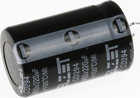 ECAP (К50-35), 220 мкФ, 400 В, 105°C snap in, Конденсатор электролитический алюминиевый ECAP (К50-35), 220 мкФ, 400 В, 105°C snap in, Конденсатор электролитический алюминиевый