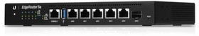 EdgeRouter 6P [ER-6P] Ubiquiti маршрутизатор 4 ядра (1 ГГц), 5х 1G RJ45, 1х SFP, раздача PoE