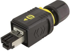 09451451106, Modular Connectors / Ethernet Connectors PP V4 2.0 RJ45 Cat6 Hood, Plastic, IDC