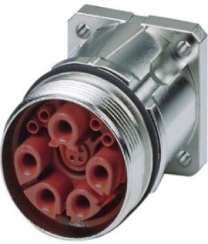 1623366, Circular Connector, M40, Socket, Right Angle, Poles - 13, Crimp, Panel Mount