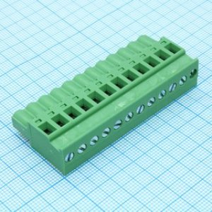 2EDGKB-5.08- 12P-14-00A(H), Разъемный клеммный блок, 12 контактов. Серия 2EDGKB-5.08 2EDGKB-5.08- 12P-14-00A(H), Разъемный клеммный блок, 12 контактов. Серия 2EDGKB-5.08