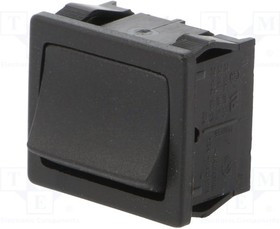 1804.2102, ROCKER; DPDT; Pos: 2; ON-OFF; 6A/250VAC; black; IP40; none; 100m? 1804.2102, ROCKER; DPDT; Pos: 2; ON-OFF; 6A/250VAC; black; IP40; none; 100m?