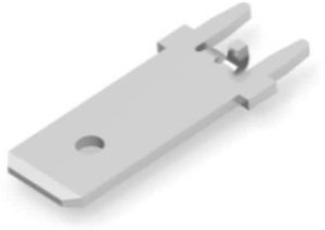 1217127-1 (Cut Strip), Terminals TAB, P.C.B.,.250 SER Cut Strip of 100 1217127-1 (Cut Strip), Terminals TAB, P.C.B.,.250 SER Cut Strip of 100