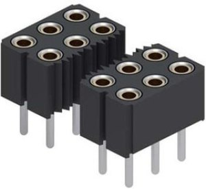811-22-064-30-000101, Headers &amp; Wire Housings 64P SINGLE ROW HDR PIN HEIGHT .137
