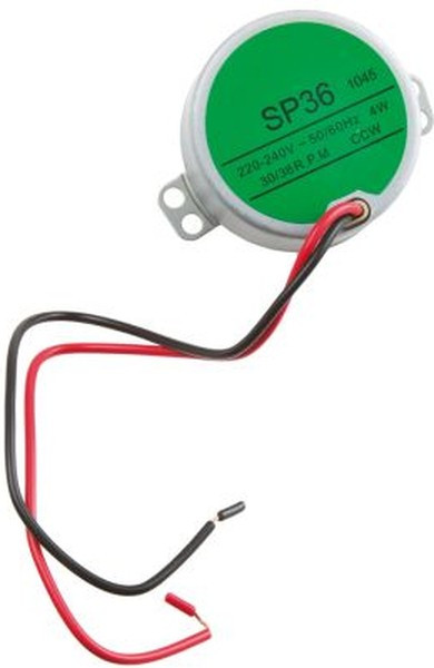 FMJ7201FJ2, Двигатель: AC, синхронный, 4Вт, 220/240ВAC, 30об./мин, IP50