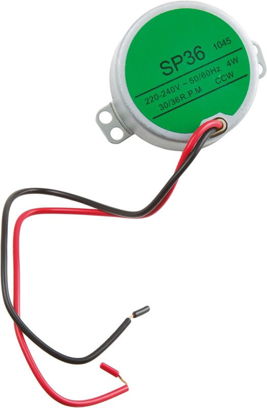 FMJ7201FJ2, Двигатель: AC, синхронный, 4Вт, 220/240ВAC, 30об./мин, IP50