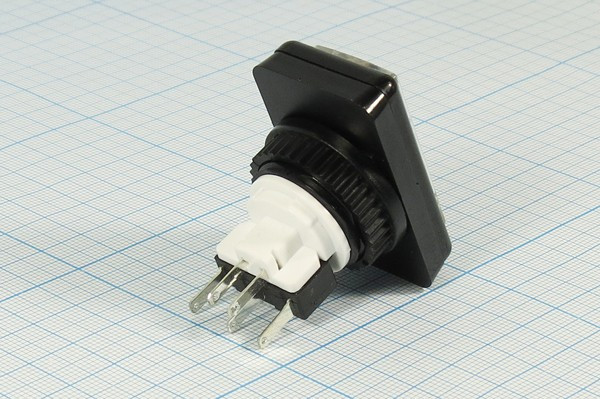 Переключатель кнопочный \220\ 3,0\(ON)-(ON)\d24\ ILбел12В\5T\IGT-4LED; №1198 W ПКн\250\ 3\(SPDT)\d24\чер\ ILбел12В\\5C\IGT-4LED\