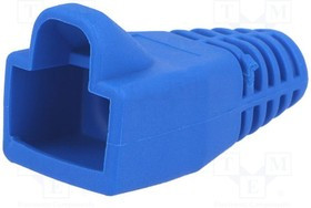 MHRJ45SRB-B, Корпус вилки RJ45, 6мм, Цвет: синий