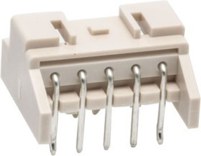 S05B-XASK-1(LF)(SN), 1 Tin 2.5mm 25~+85 3A Copper Alloy RightAngle PushPull,P=2.5mm Wire To Board / Wire To Wire Connector ROHS