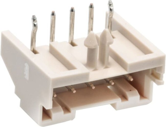 S05B-XASK-1(LF)(SN), 1 Tin 2.5mm 25~+85 3A Copper Alloy RightAngle PushPull,P=2.5mm Wire To Board / Wire To Wire Connector ROHS